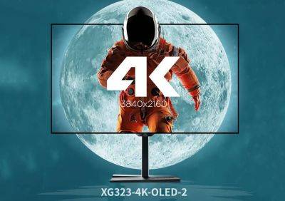 ViewSonic XG323-4K-OLED2: 32-дюймовый монитор с разрешением 4K и частотой обновления 480 Гц - gagadget.com - Китай