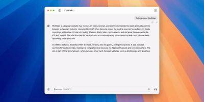 Конфиденциальность под угрозой: ChatGPT для macOS сохраняет разговоры в обычном тексте - gagadget.com