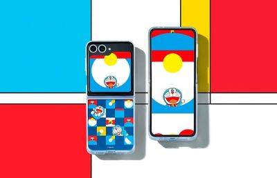Представлена ограниченная серия Samsung Galaxy Flip 6 в стиле аниме Doraemon - ilenta.com - Гонконг