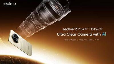 Официально: realme 13 Pro и realme 13 Pro+ дебютируют на глобальном рынке 30 июля - gagadget.com - Индия