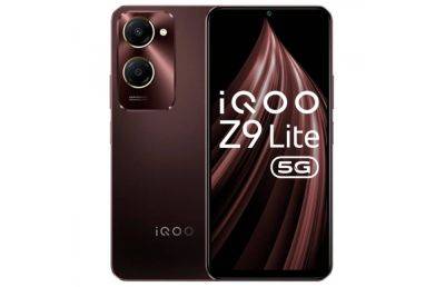 Vivo представила смартфон iQOO Z9 Lite - ilenta.com - Индия