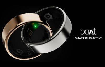 Представлено умное кольцо boAt Smart Ring Active - ilenta.com