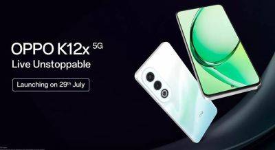 OPPO K12x 5G c защитой MIL-STD-810H и IP54 дебютирует на глобальном рынке 29 июля - gagadget.com - Китай