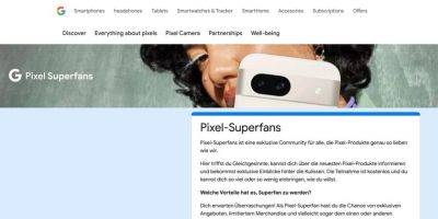 Программа Google Pixel Superfans доступна в Германии - gagadget.com - США - Англия - Германия