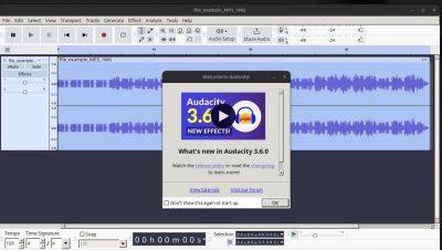 denis19 - Релиз свободного редактора звука Audacity 3.6 - habr.com