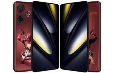Представлен смартфон Poco F6 Deadpool Limited Edition