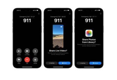 maybeelf - iPhone с iOS 18 смогут транслировать live video при звонках в службу 911 - habr.com