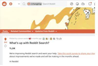 maybeelf - Reddit протестирует функцию поиска с помощью ИИ - habr.com - Франция