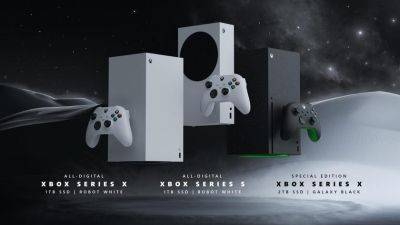 Microsoft показала сразу три новые версии Xbox: Xbox Series S и Xbox Series X на 1 TB в цвете Robot White, а также Xbox Series X на 2 TB - gagadget.com - США - Израиль - Гонконг - Турция - Германия - Япония - Мексика - Бразилия - Швеция - Индия - Испания - Саудовская Аравия - Новая Зеландия - Эмираты - Голландия - Португалия - Греция - Корея - Аргентина - Сингапур - Ирландия - Юар - Чили - Microsoft