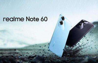 Представлен бюджетный смартфон Realme Note 60 - ilenta.com - Индонезия