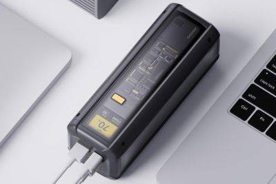 Новый Xiaomi Power Bank на 25000 мАч / 212 Вт в прозрачном корпусе, с дисплеем и тремя портами - itc.ua - Китай - county Power