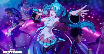 Официально: японская виртуальная певица Hatsune Miku появится в Fortnite 14 января - gagadget.com