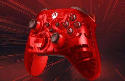 Вызывающе стильно: Microsoft анонсировала красную модель прозрачного контроллера Xbox (распаковка Pulse Cipher Special Edition) - gagadget.com - Microsoft