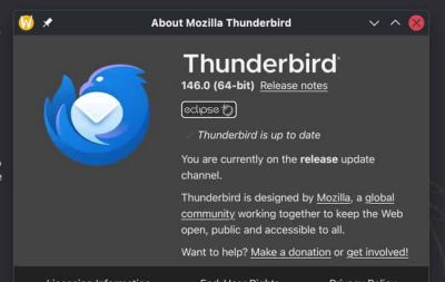 denis19 - Выпуск Mozilla Thunderbird 146.0 - habr.com