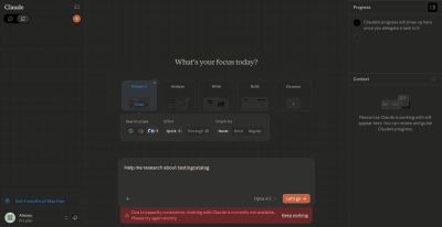 dmitrifriend - Anthropic тестирует новые режимы для исследований и анализа в Claude - habr.com