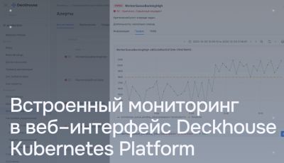 В веб-интерфейсе Deckhouse Kubernetes Platform появился встроенный мониторинг - habr.com