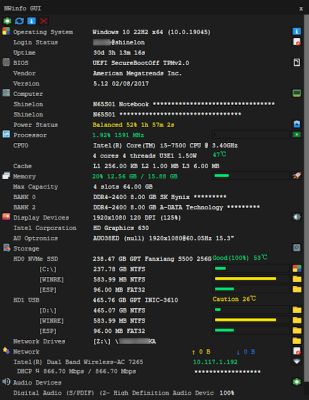 denis19 - Релиз NWinfo 1.5.0 — открытого портативного инструмента для быстрого просмотра ключевых характеристик ПК на Windows - habr.com
