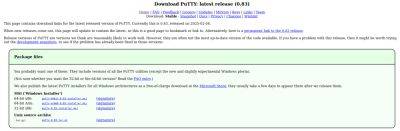 denis19 - Релиз SSH-клиента PuTTY 0.83 - habr.com