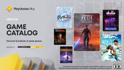 Star Wars Jedi - Playstation Plus - На следующей неделе подписчики PlayStation Plus Extra и Premium получат Star Wars Jedi: Survivor, TopSpin 2K2 и еще несколько игр - gagadget.com