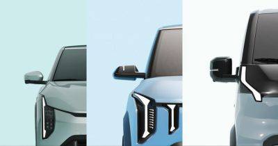 Kia Ev - Kia показала тизеры новых электромобилей EV2, EV4 и PV5 перед официальной премьерой - gagadget.com - Испания