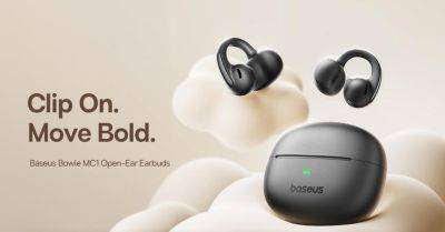 Альтернатива Huawei FreeClip: новые наушники Baseus Bowie MC1 с Bluetooth 5.4 - gagadget.com