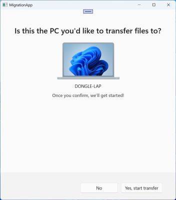 maybeelf - Microsoft работает над приложением для передачи данных между двумя ПК - habr.com - Microsoft