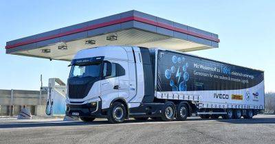Водородные грузовики IVECO S-eWay Fuel-Cell будут работать в логистике BMW Group - gagadget.com - Швейцария - Германия - Франция