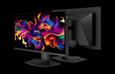MSI выпустила игровой монитор MAG 273QP QD-OLED X24 - ilenta.com