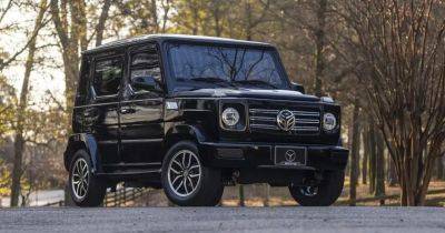 На продажу выставили гольфкар в стиле G-Class - он выдает 20 л.с., имеет 4 дисплея и стоит дороже Chevrolet Trax - gagadget.com
