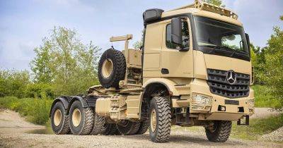 Mercedes-Benz представит на IDEX 2025 армейский тягач Arocs 4042 AS 6x6 - gagadget.com - Абу-Даби