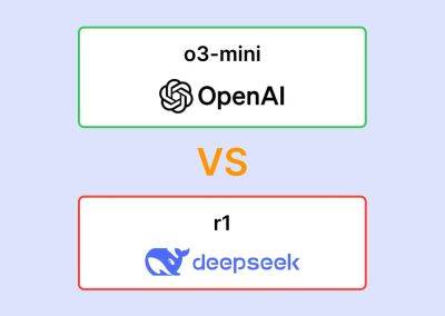 Технологический баттл: OpenAI o3-mini против DeepSeek-R1 - habr.com