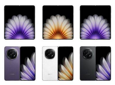 Известный инсайдер показал официальные рендеры предстоящего Oppo Find N5 во всех цветах и в разных ракурсах - gagadget.com - Китай