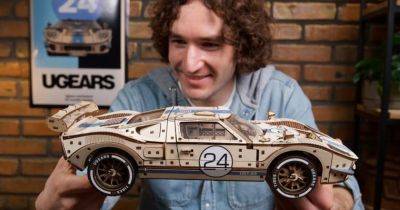 UGT-24 Endurance Racer: новый механический 3D-пазл Ugears для настоящих фанатов ретро-гонок (видео) - gagadget.com
