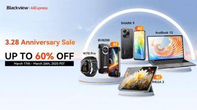 Распродажа в честь юбилея Blackview 328: скидки до 60% на AliExpress - hitechexpert.top