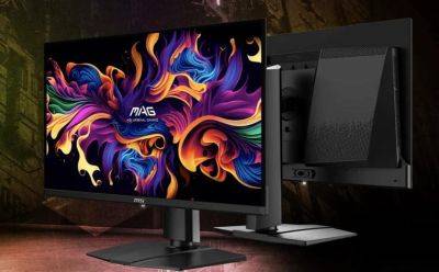 MSI представила игровой монитор MAG 271QPX X24 с частотой 240 Гц и QD-OLED - gagadget.com
