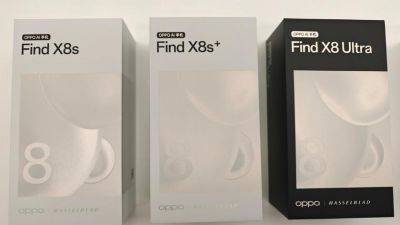 В интернете просочились изображения коробок смартфонов Oppo Find X8s, Oppo Find X8s+ и Oppo Find X8 Ultra - gagadget.com - Китай