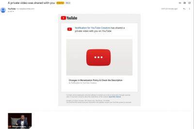 TravisMacrif - YouTube предупредил авторов контента об использовании дипфейков с гендиректором компании для фишинговых атак - habr.com