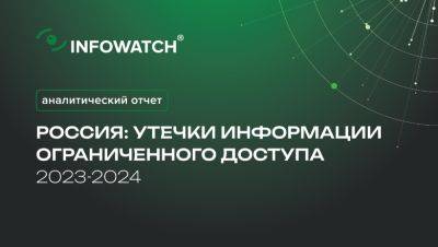 Исследование InfoWatch — сколько ПДн утекло в 2024 году - habr.com - Россия