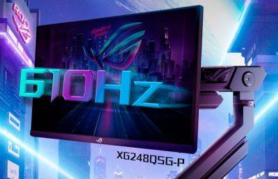 Представлен монитор для киберспортсменов Asus ROG Strix XG248Q5G-P - ilenta.com