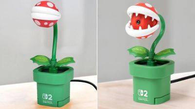 Для Nintendo Switch 2 анонсирована забавная камера в виде Piranha Plant из Super Mario - gagadget.com