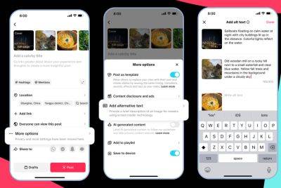 TikTok использует текст, сгенерированный ИИ, для описания фотографий - hitechexpert.top