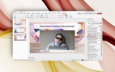 daryakiwi - Простое создание субтитров стало доступно для пользователей PowerPoint на Mac - habr.com - Microsoft
