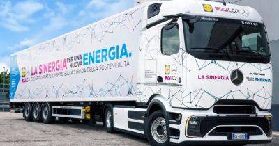 Сеть супермаркетов Lidl стала первым пользователем электрического Mercedes-Benz eActros 600 в Италии - gagadget.com - Австрия - Италия - Швеция - Голландия
