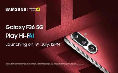 Galaxy F36 5G: новый бюджетный смартфон от Samsung с Super AMOLED-экраном и камерой на 50 Мп - gagadget.com - Индия