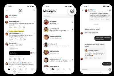 Threads наконец-то получает личные сообщения - hitechexpert.top