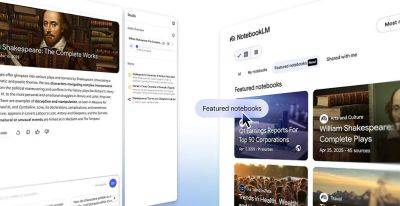 Уильям Шекспир - mefdayy - Google запустила Featured Notebooks в NotebookLM: экспертные знания в доступной форме - habr.com