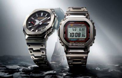 Представлены полностью металлические часы Casio G-Shock GMW-B5000D-1C и GM-B2100SD-1C - ilenta.com - США