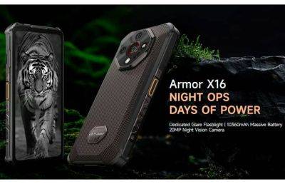 Представлен недорогой защищенный смартфон Ulefone Armor X16 - ilenta.com
