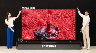 Дайте два! Samsung представила первый в мире телевизор на технологии Micro RGB с диагональю 115″ и стоимостью $32 500 - gagadget.com - Южная Корея - США