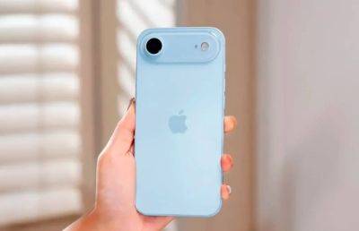 Показан iPhone 17 Air в цвете Sky Blue - ilenta.com